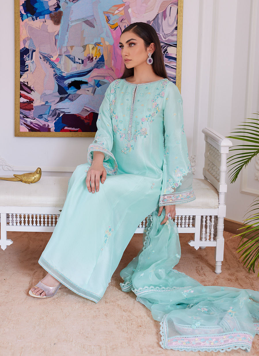 Farah Talib Aziz | Luna Eid Collection 24 | AURELLA MINT - Official Farah Talib Aziz stockist in UK - Sakeena London