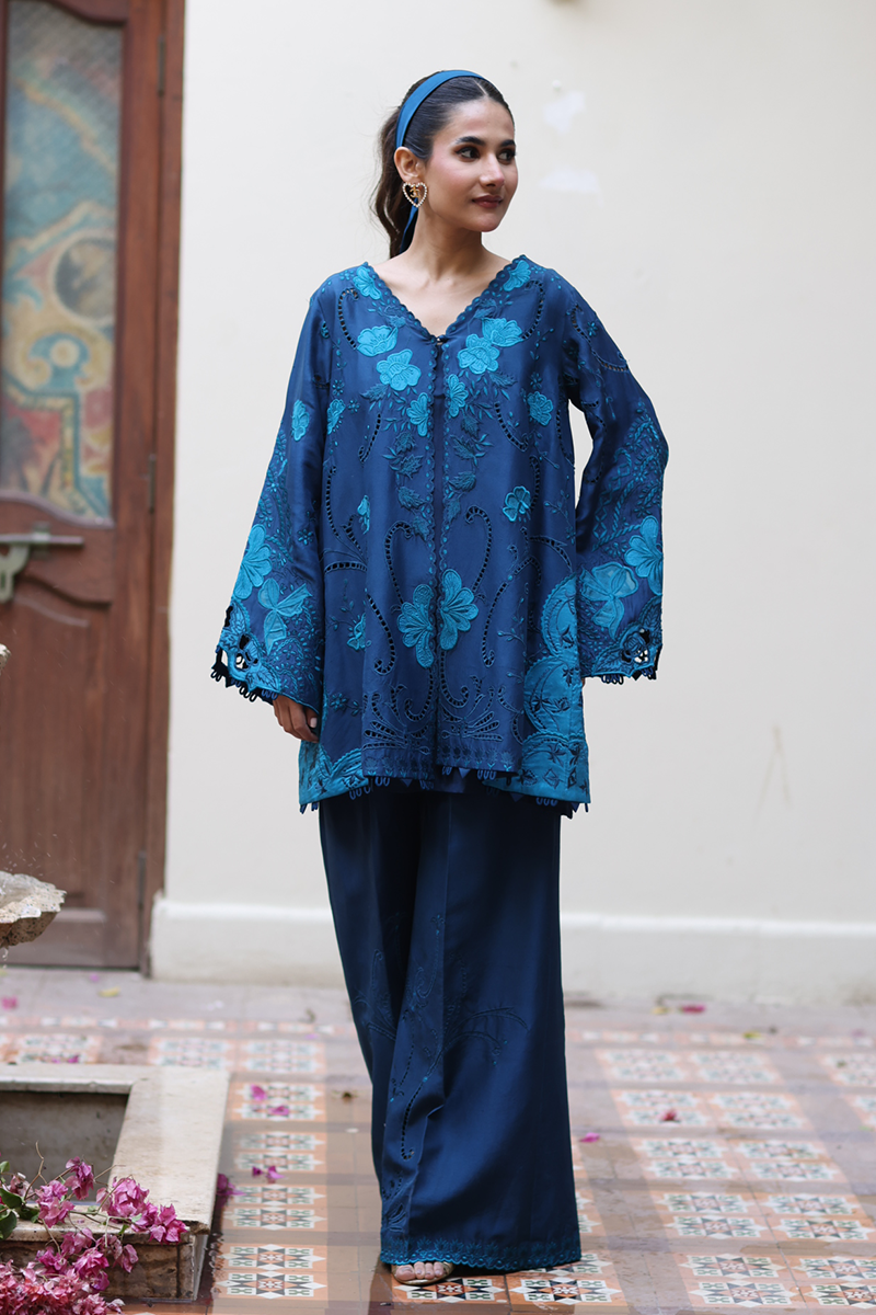 Ansab Jahangir | Eid Luxe Pret 25 | Donatella - Official Ansab Jahangir stockist in UK - Sakeena London