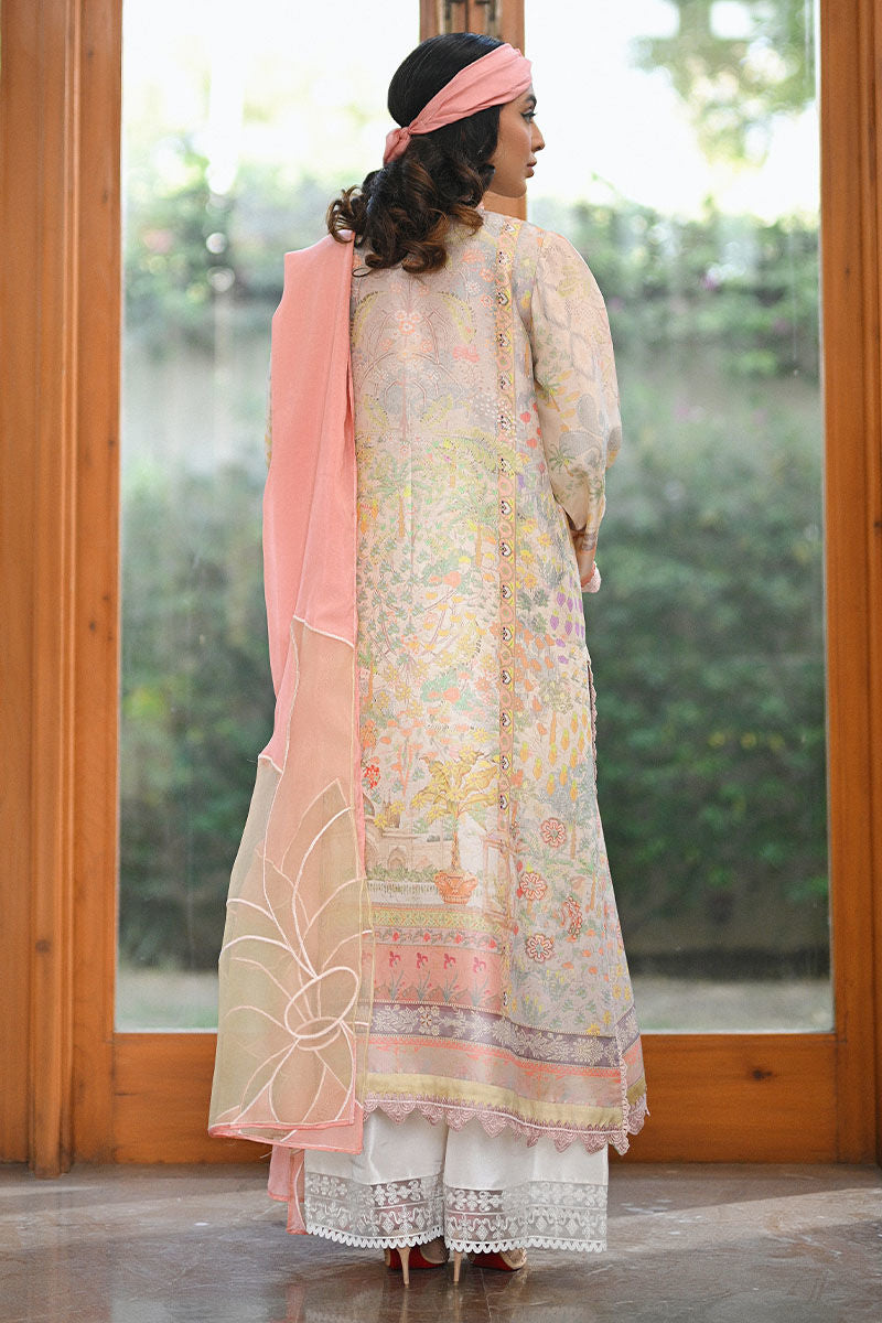 Ansab Jahangir | Secrets and Silk Eid Edit Silks 25 | Cali Shirt and Dupatta - Official Ansab Jahangir stockist in UK - Sakeena London
