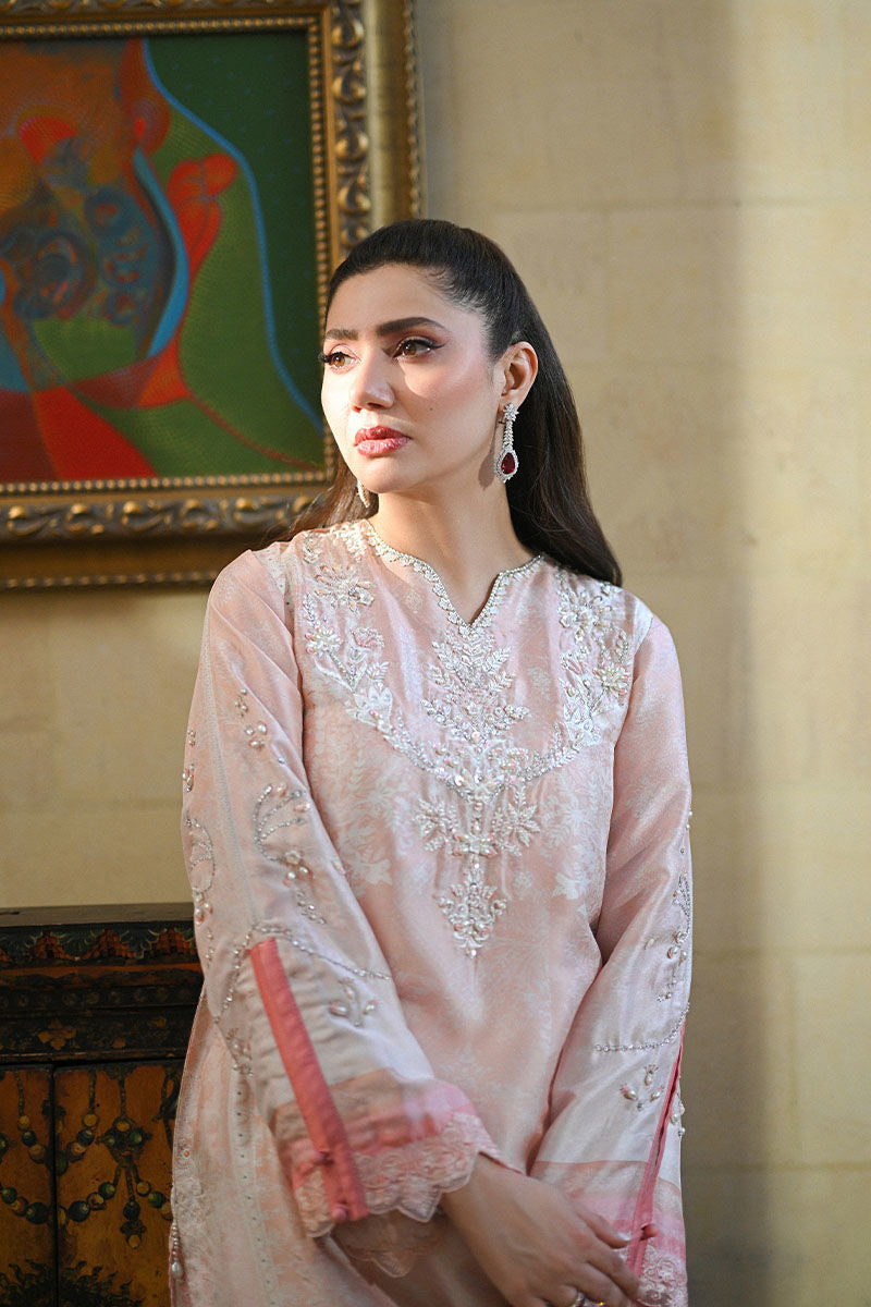 Ansab Jahangir | Secrets and Silk Eid Edit Silks 25 | Camira Shirt and Dupatta - Official Ansab Jahangir stockist in UK - Sakeena London