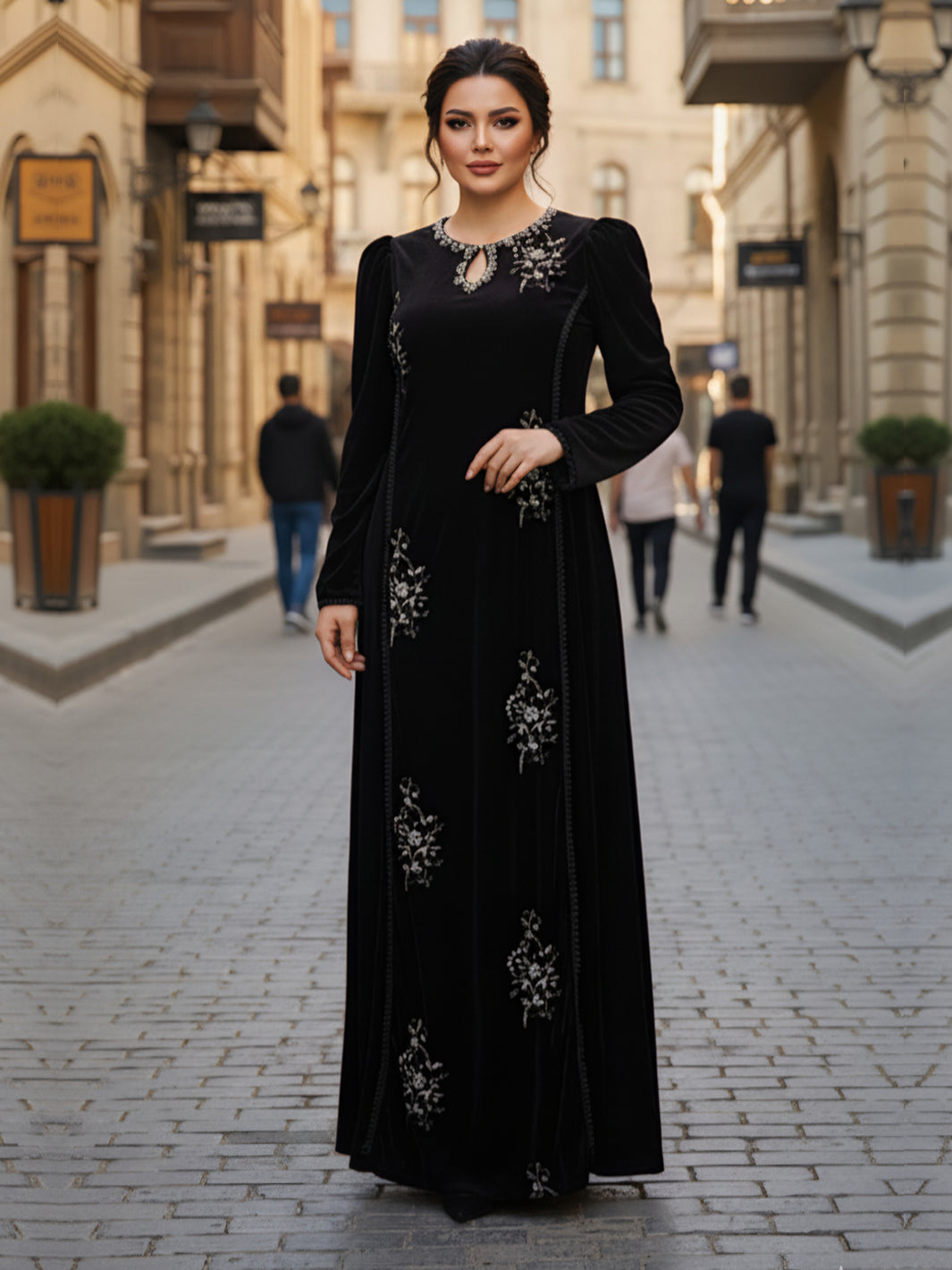 Ain | Winter Collection | AN-96 Black - Official Ain stockist in UK - Sakeena London