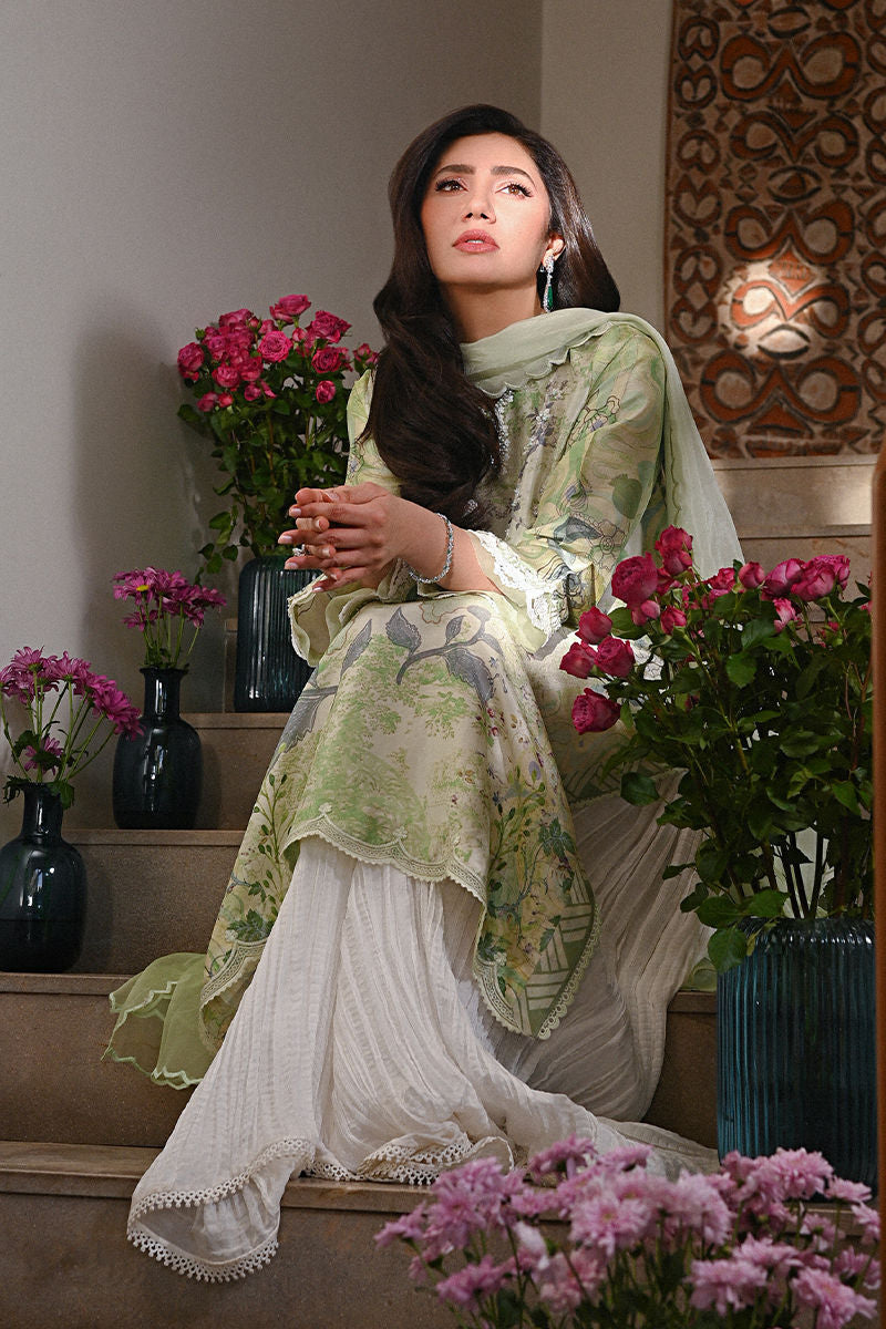 Ansab Jahangir | Secrets and Silk Eid Edit Silks 25 | Lyra Shirt and Dupatta - Official Ansab Jahangir stockist in UK - Sakeena London