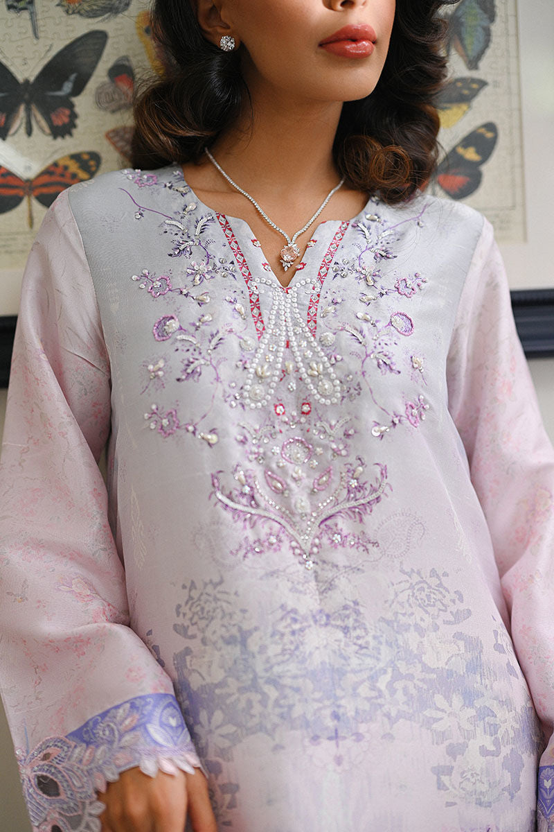 Ansab Jahangir | Secrets and Silk Eid Edit Silks 25 | Marisca Shirt and Dupatta - Official Ansab Jahangir stockist in UK - Sakeena London