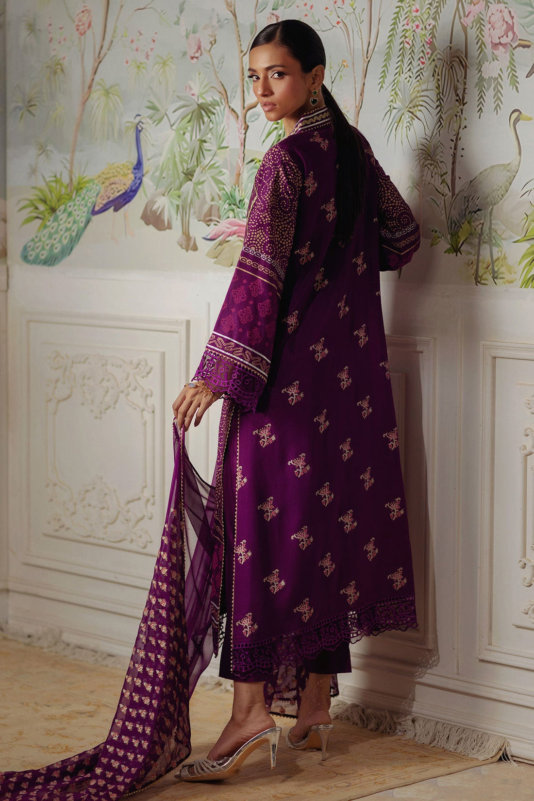 Annus Abrar | Elemental Festive | Hurmia (Shirt, Pants and Dupatta) - Official Annus Abrar stockist in UK - Sakeena London