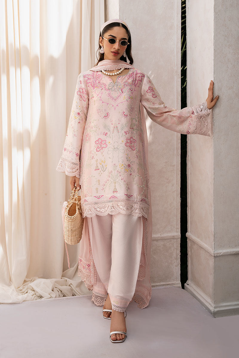 Ansab Jahangir | Digital Silk | Mahira Shirt And Dupatta - Official Ansab Jahangir stockist in UK - Sakeena London
