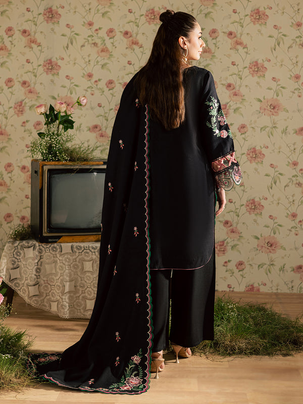 Mahnur | Kaia Slub Linen 25 | K - 14 | 3 PC LINEN - Official Mahnur stockist in UK - Sakeena London
