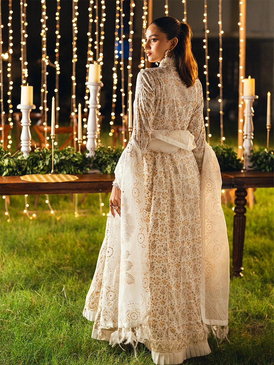 Salitex | Signature Festive Chiffon | UNS25WW002UT - Official Salitex stockist in UK - Sakeena London