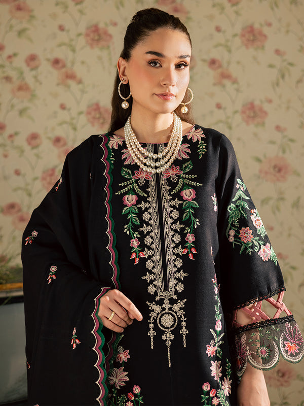 Mahnur | Kaia Slub Linen 25 | K - 14 | 3 PC LINEN - Official Mahnur stockist in UK - Sakeena London