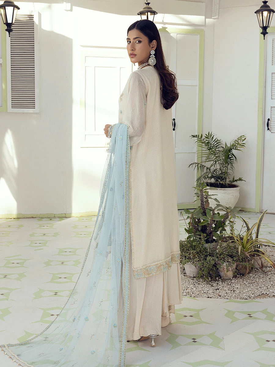 Salitex | Signature Festive Chiffon | SUNW6NO005UT - Official Salitex stockist in UK - Sakeena London