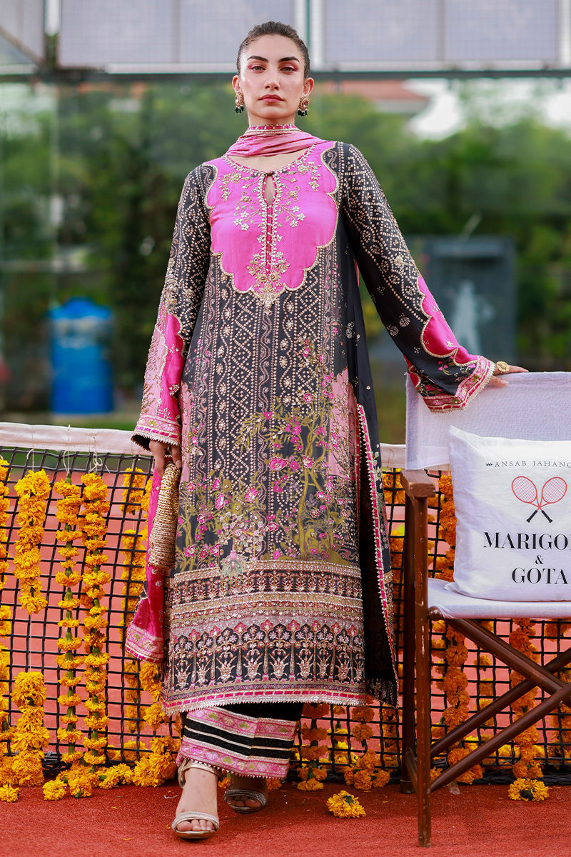 Ansab Jahangir | Marigold and Gota | Laraib - Official Ansab Jahangir stockist in UK - Sakeena London