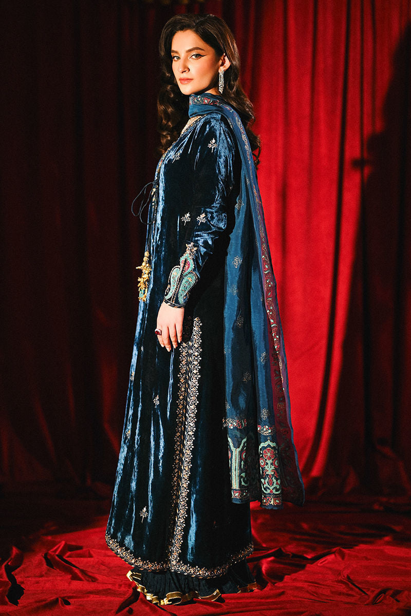 Ansab Jahangir | So Hot Luxury Velvets | Farah - Official Ansab Jahangir stockist in UK - Sakeena London