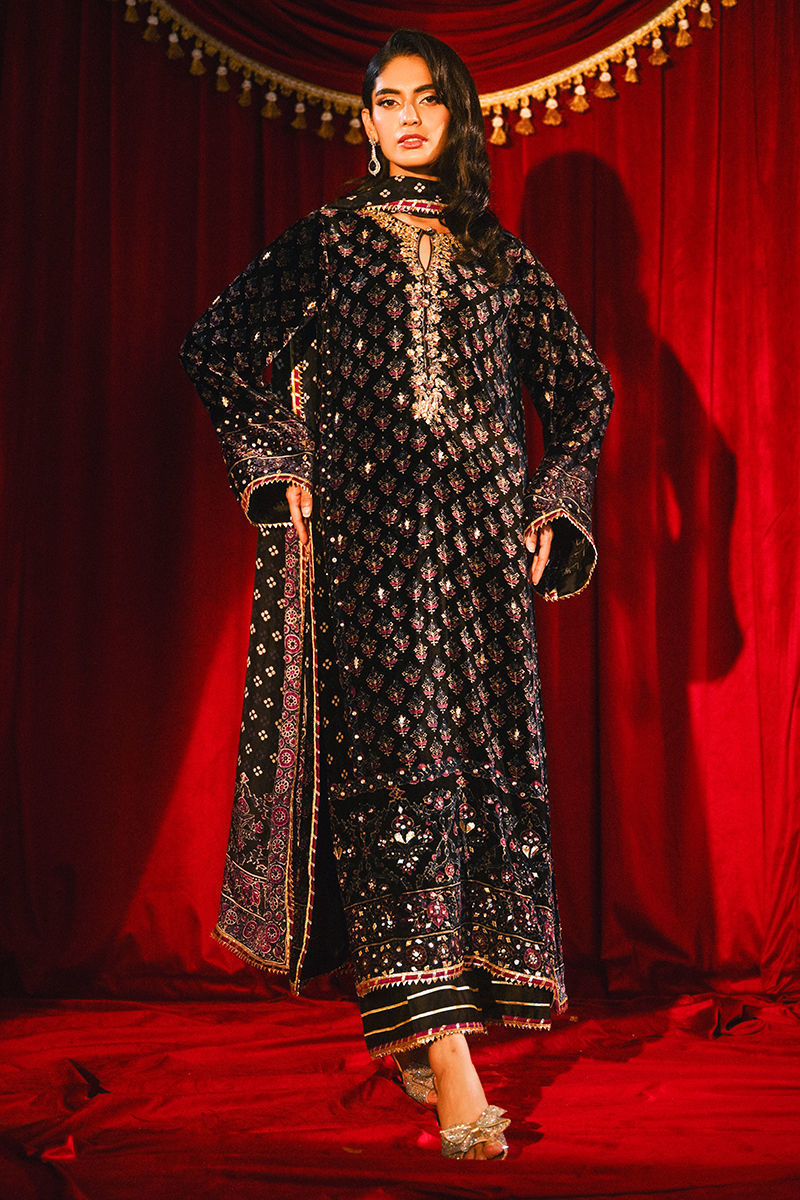 Ansab Jahangir | So Hot Luxury Velvets | Melek - Official Ansab Jahangir stockist in UK - Sakeena London