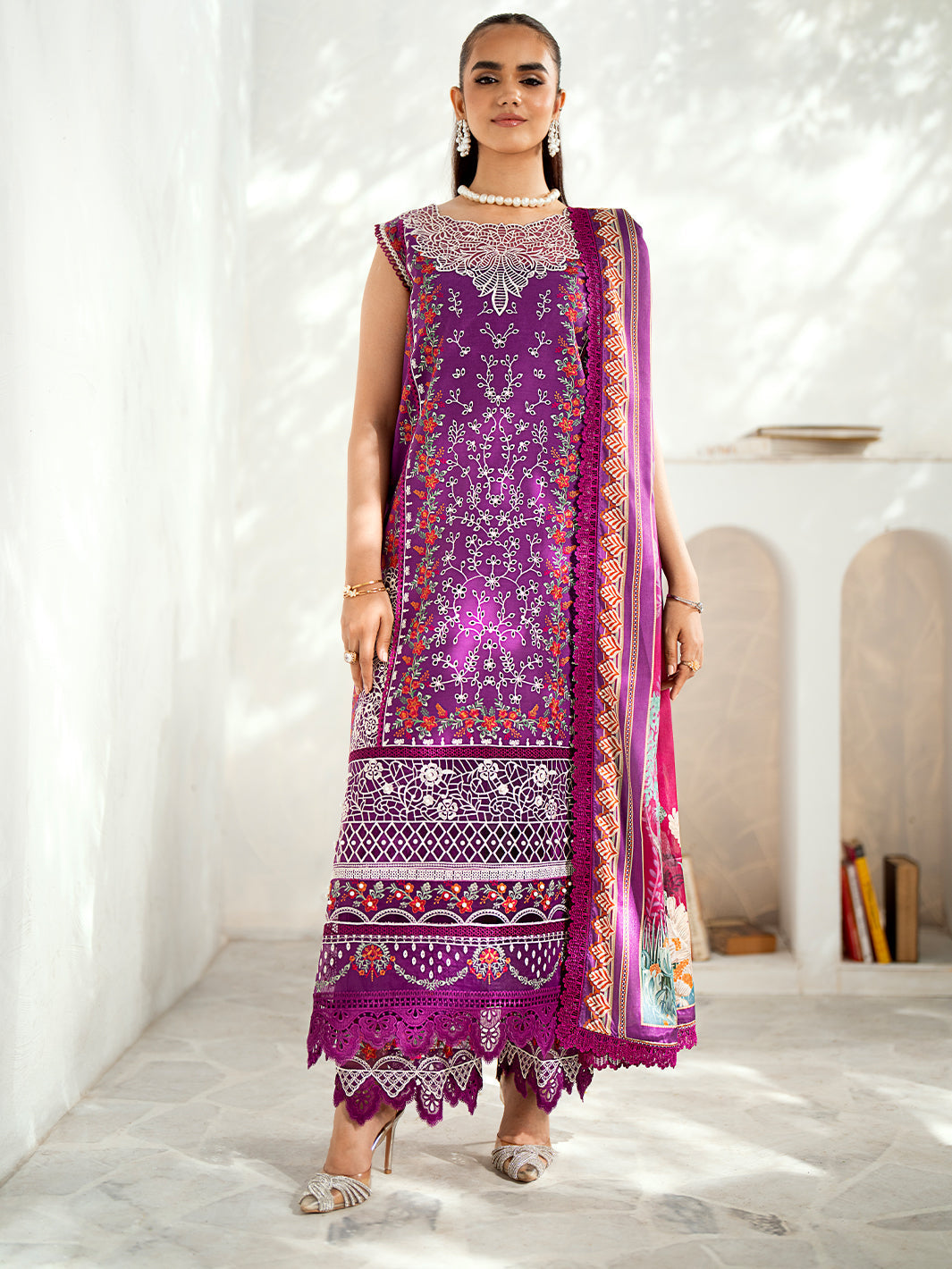 Bin Ilyas | Diara Winter 24 | 301-A - Official Bin Ilyas stockist in UK - Sakeena London