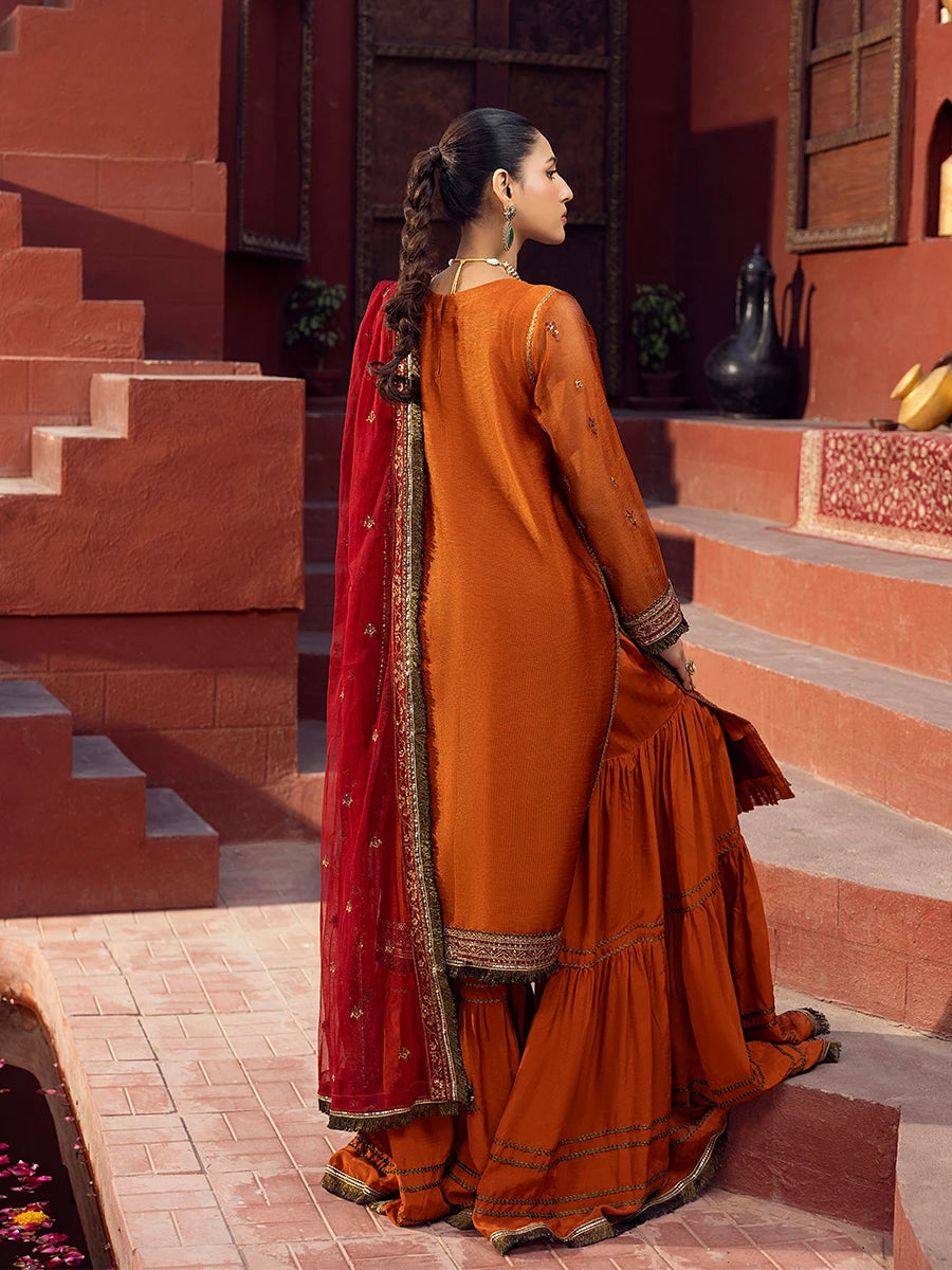 Salitex | Signature Festive Chiffon | SUNW6JI019UT - Official Salitex stockist in UK - Sakeena London
