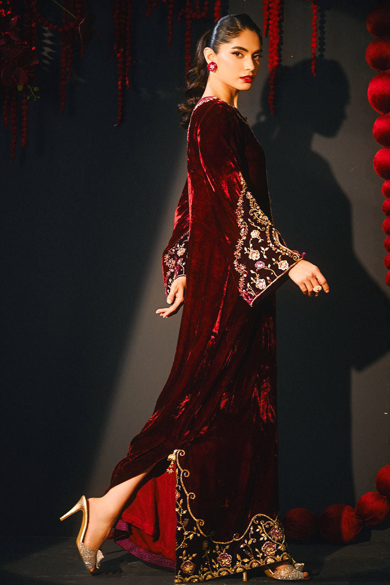 Ansab Jahangir | So Hot Luxury Velvets | Aydin - Official Ansab Jahangir stockist in UK - Sakeena London