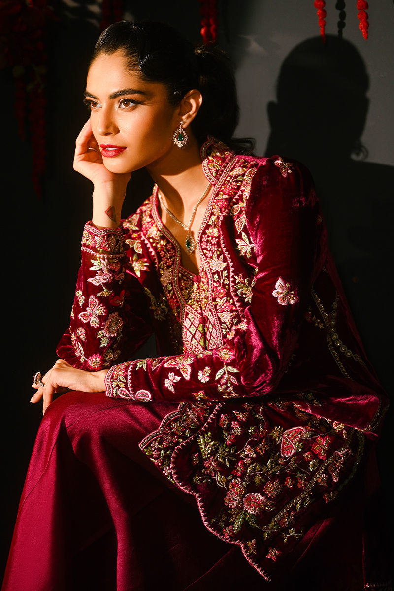 Ansab Jahangir | So Hot Luxury Velvets | Safina - Official Ansab Jahangir stockist in UK - Sakeena London