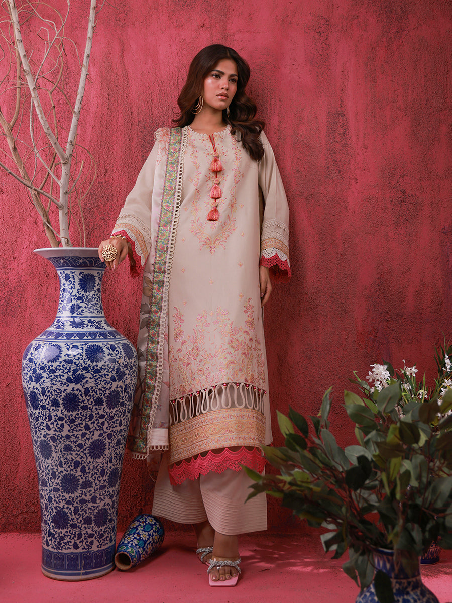 Salitex | Zaria Luxury Lawn | A05 - Official Salitex stockist in UK - Sakeena London