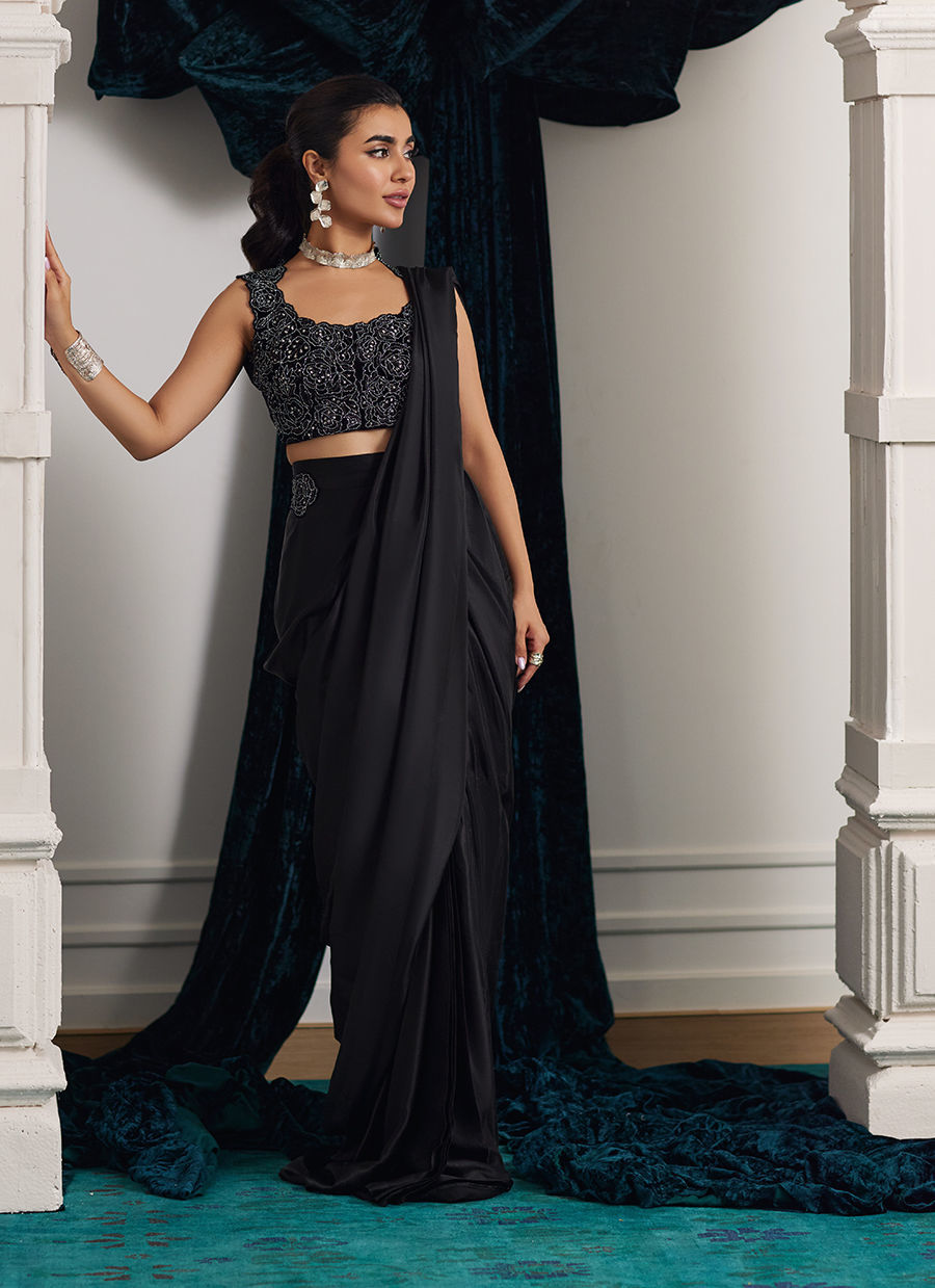 Farah Talib Aziz | Velvets The After Party | NENSI BURGUNDY SHIRT - Official Farah Talib Aziz stockist in UK - Sakeena London