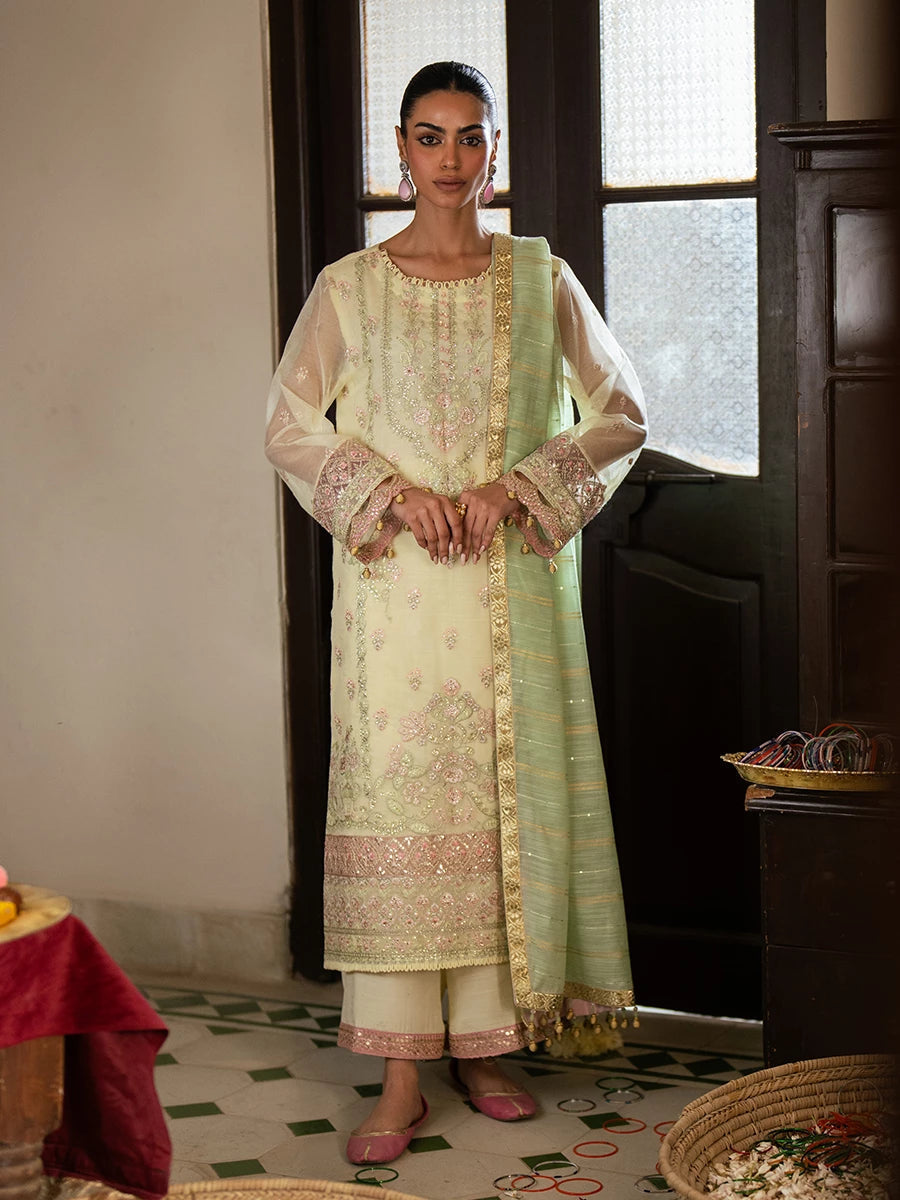 Salitex | Signature Festive Chiffon | SUNW6JI045UT - Official Salitex stockist in UK - Sakeena London