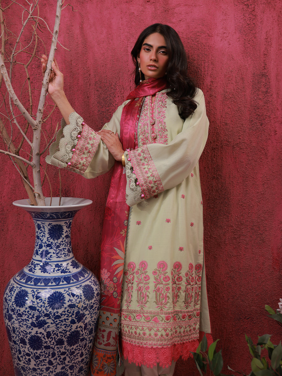 Salitex | Zaria Luxury Lawn | A07 - Official Salitex stockist in UK - Sakeena London