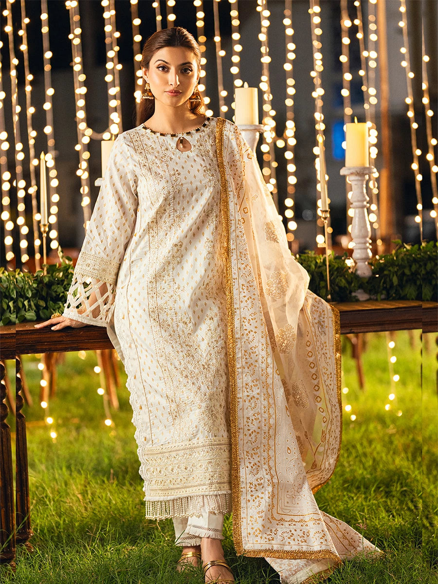Salitex | Signature Festive Chiffon | UNS25WW004UT - Official Salitex stockist in UK - Sakeena London