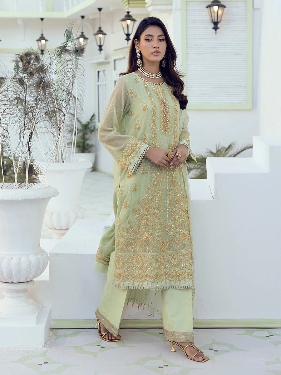 Salitex | Signature Festive Chiffon | SUNW6NO001UT - Official Salitex stockist in UK - Sakeena London