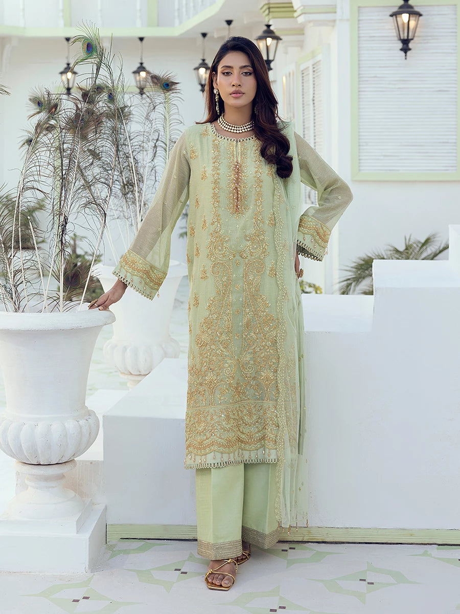 Salitex | Signature Festive Chiffon | SUNW6NO001UT - Official Salitex stockist in UK - Sakeena London