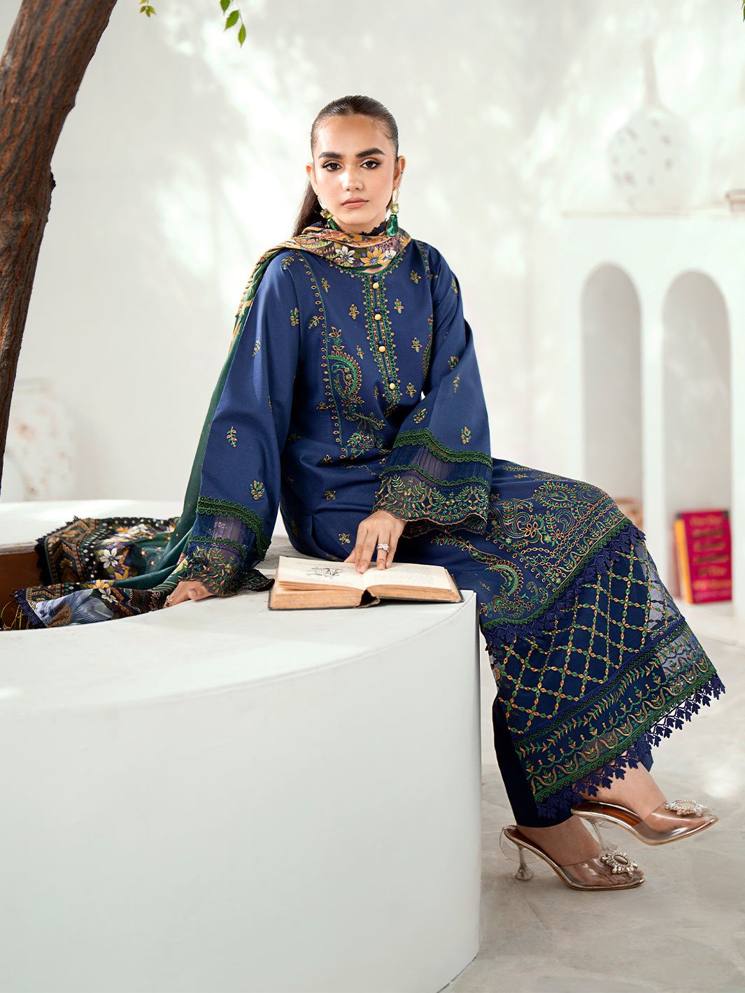 Bin Ilyas | Diara Winter 24 | 302-A - Official Bin Ilyas stockist in UK - Sakeena London