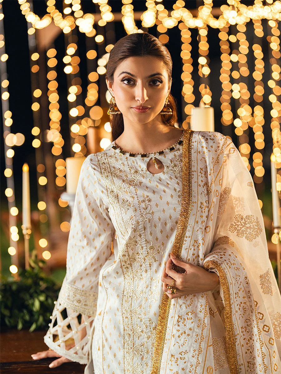 Salitex | Signature Festive Chiffon | UNS25WW004UT - Official Salitex stockist in UK - Sakeena London