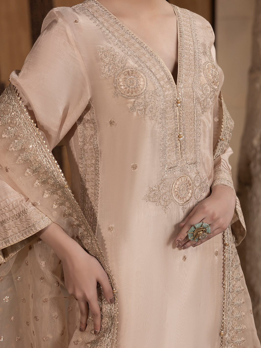 Hem Stitch | Raw Silk Edit 25 | Janan - Official Hemstitch stockist in UK - Sakeena London