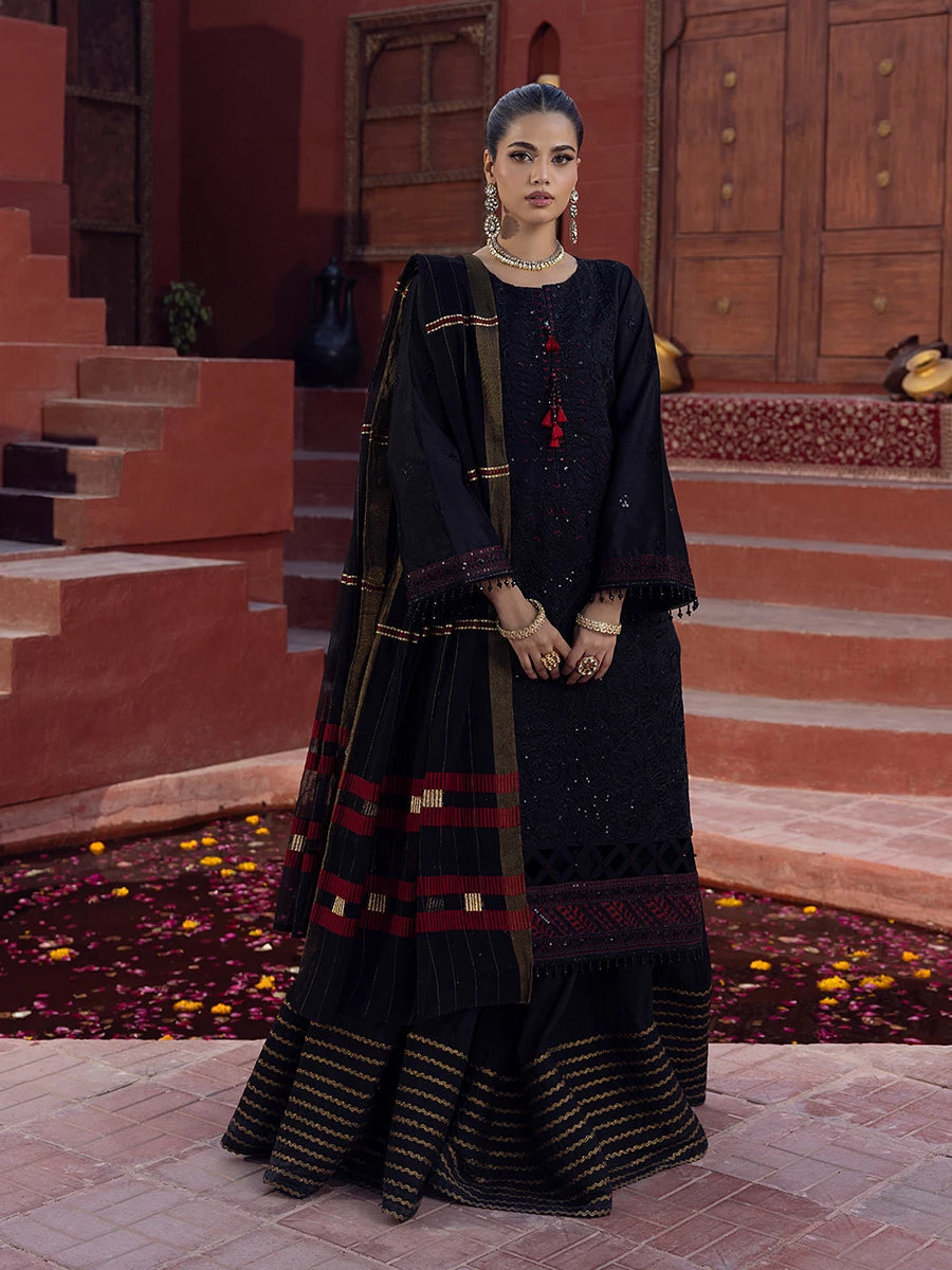 Salitex | Signature Festive Chiffon | SUNW6JI022UT - Official Salitex stockist in UK - Sakeena London