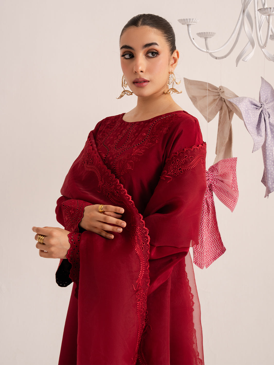 Izel | The Silk Chapter | Cerise - Official Izel stockist in UK - Sakeena London
