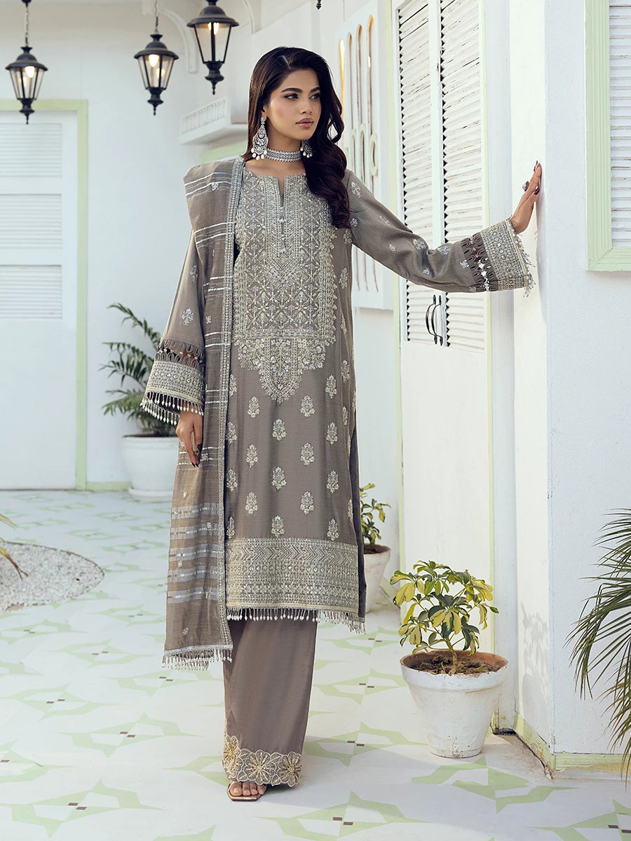 Salitex | Signature Festive Chiffon | SUNW6NO009UT - Official Salitex stockist in UK - Sakeena London