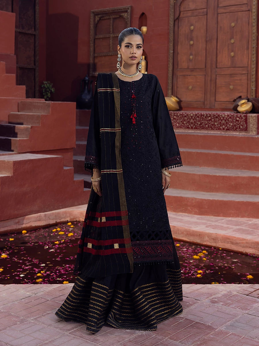 Salitex | Signature Festive Chiffon | SUNW6JI022UT - Official Salitex stockist in UK - Sakeena London