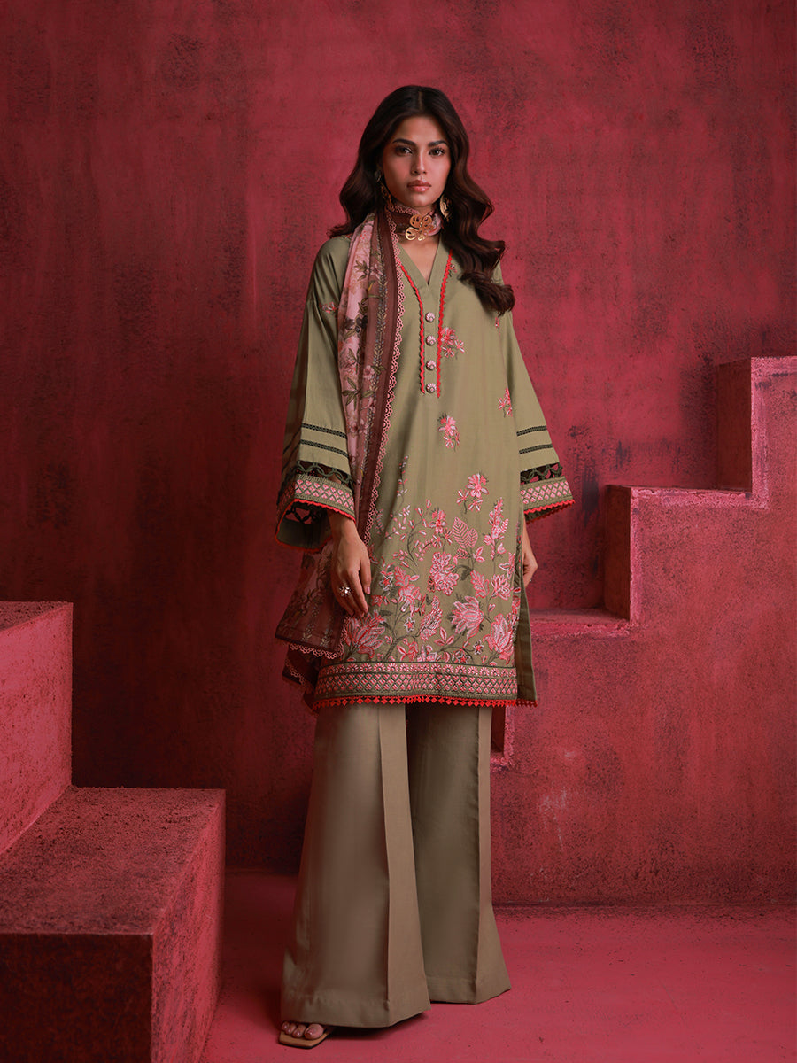 Salitex | Zaria Luxury Lawn | A09 - Official Salitex stockist in UK - Sakeena London