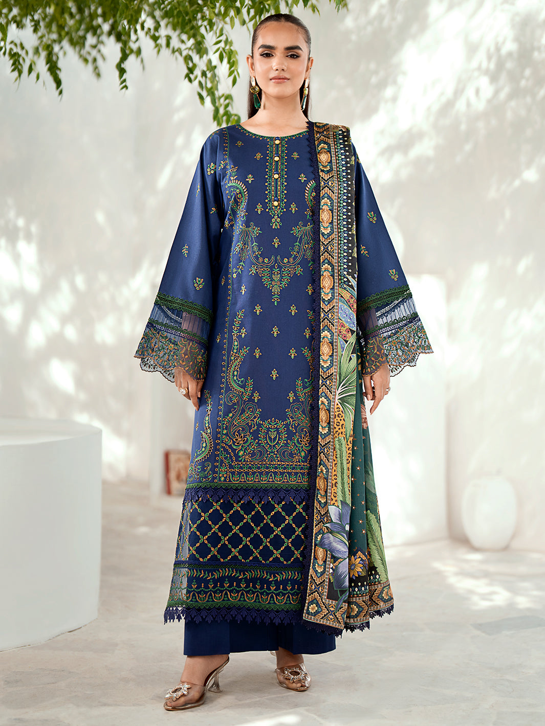 Bin Ilyas | Diara Winter 24 | 302-A - Official Bin Ilyas stockist in UK - Sakeena London