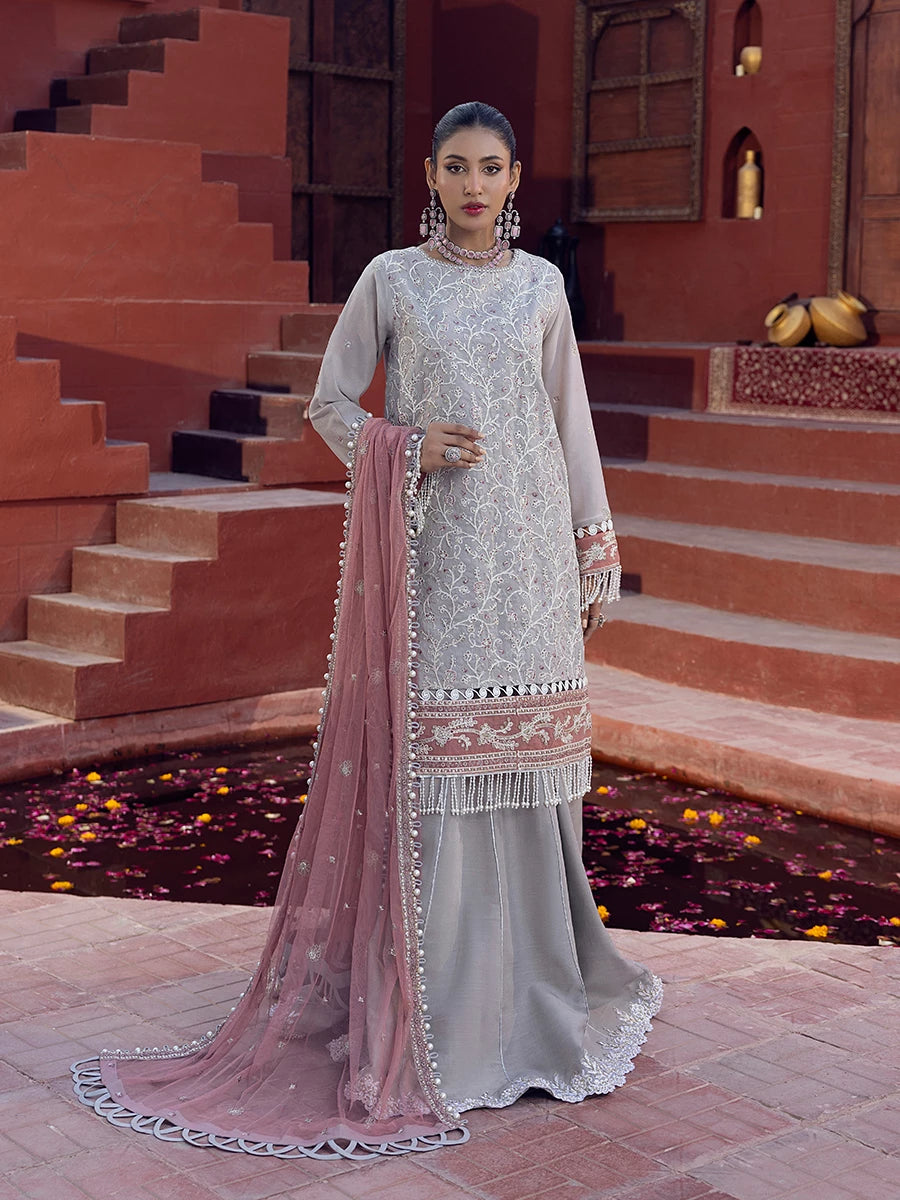 Salitex | Signature Festive Chiffon | SUNW6JI014UT - Official Salitex stockist in UK - Sakeena London