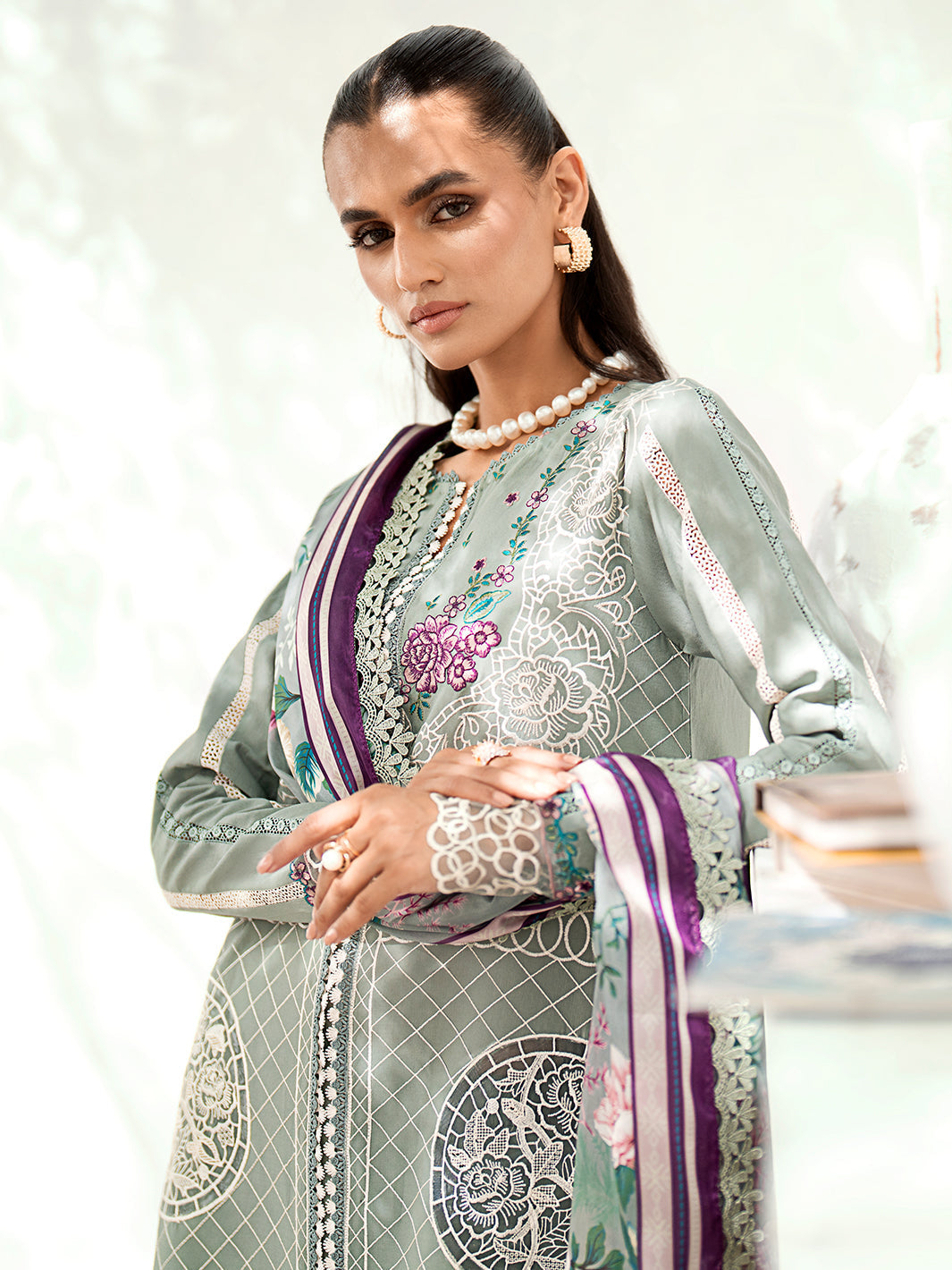 Bin Ilyas | Diara Winter 24 | 307-A - Official Bin Ilyas stockist in UK - Sakeena London