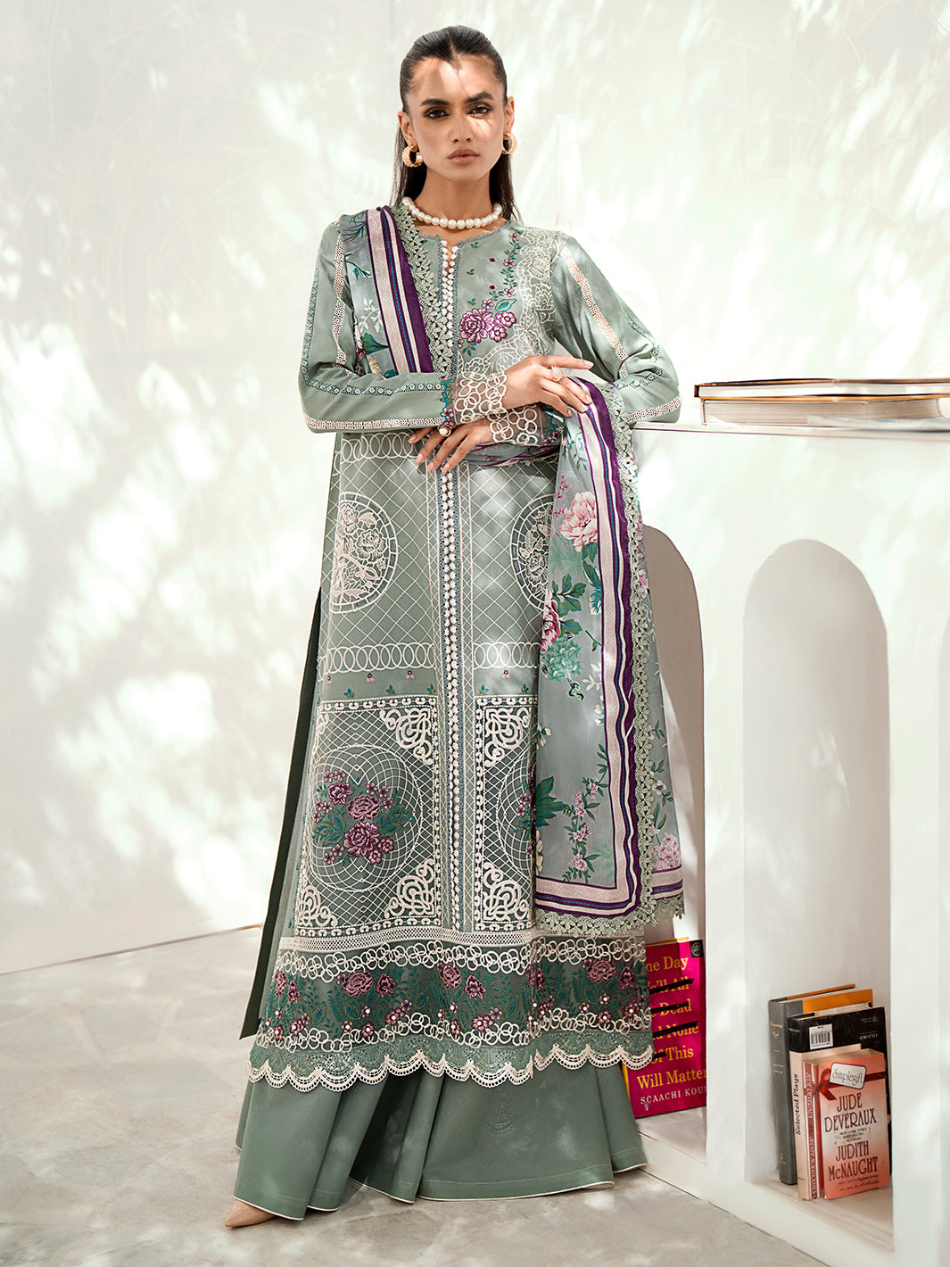 Bin Ilyas | Riwaayst Spring Summer 24 | 307-A - Official Bin Ilyas stockist in UK - Sakeena London