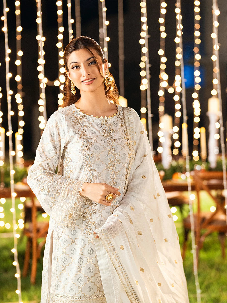 Salitex | Signature Festive Chiffon | UNS25WW005UT - Official Salitex stockist in UK - Sakeena London