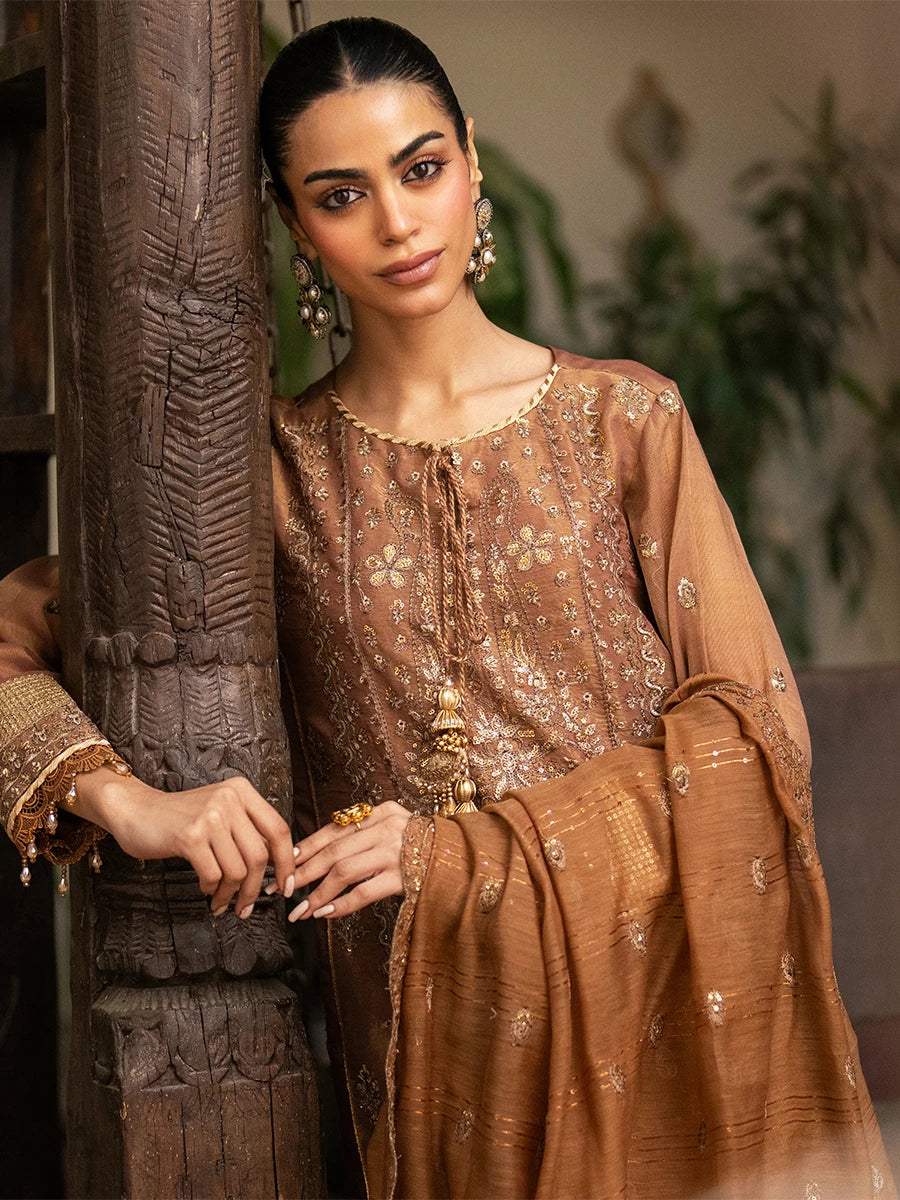Salitex | Signature Festive Chiffon | SUNW6JI044UT - Official Salitex stockist in UK - Sakeena London