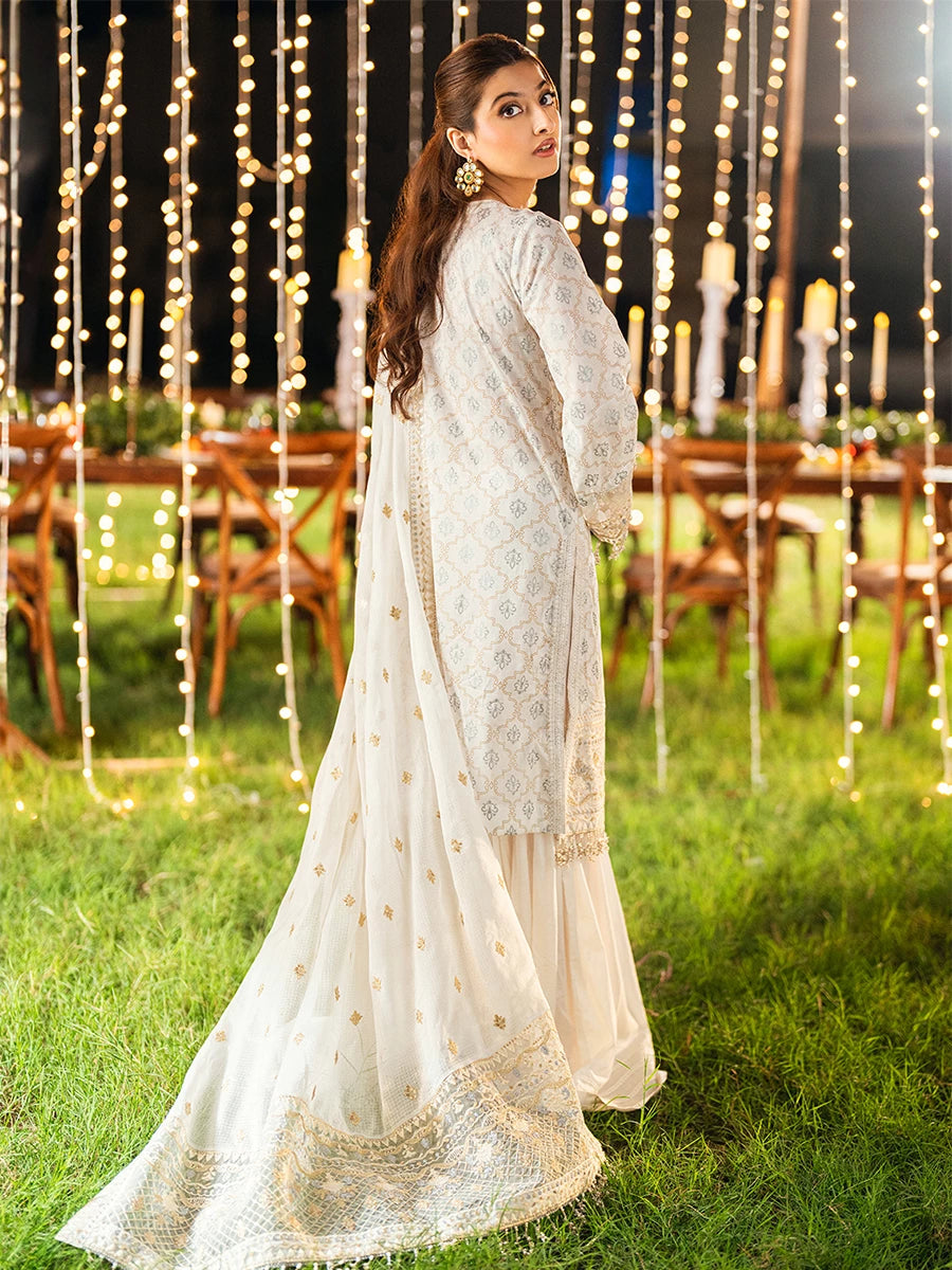 Salitex | Signature Festive Chiffon | UNS25WW005UT - Official Salitex stockist in UK - Sakeena London