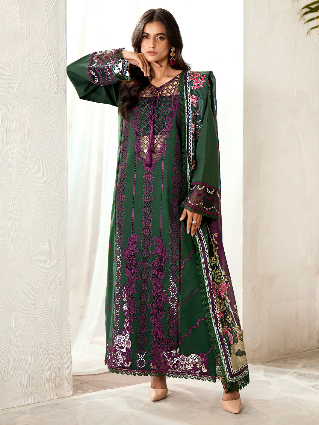 Bin Ilyas | Riwaayst Spring Summer 24 | 308-B - Official Bin Ilyas stockist in UK - Sakeena London