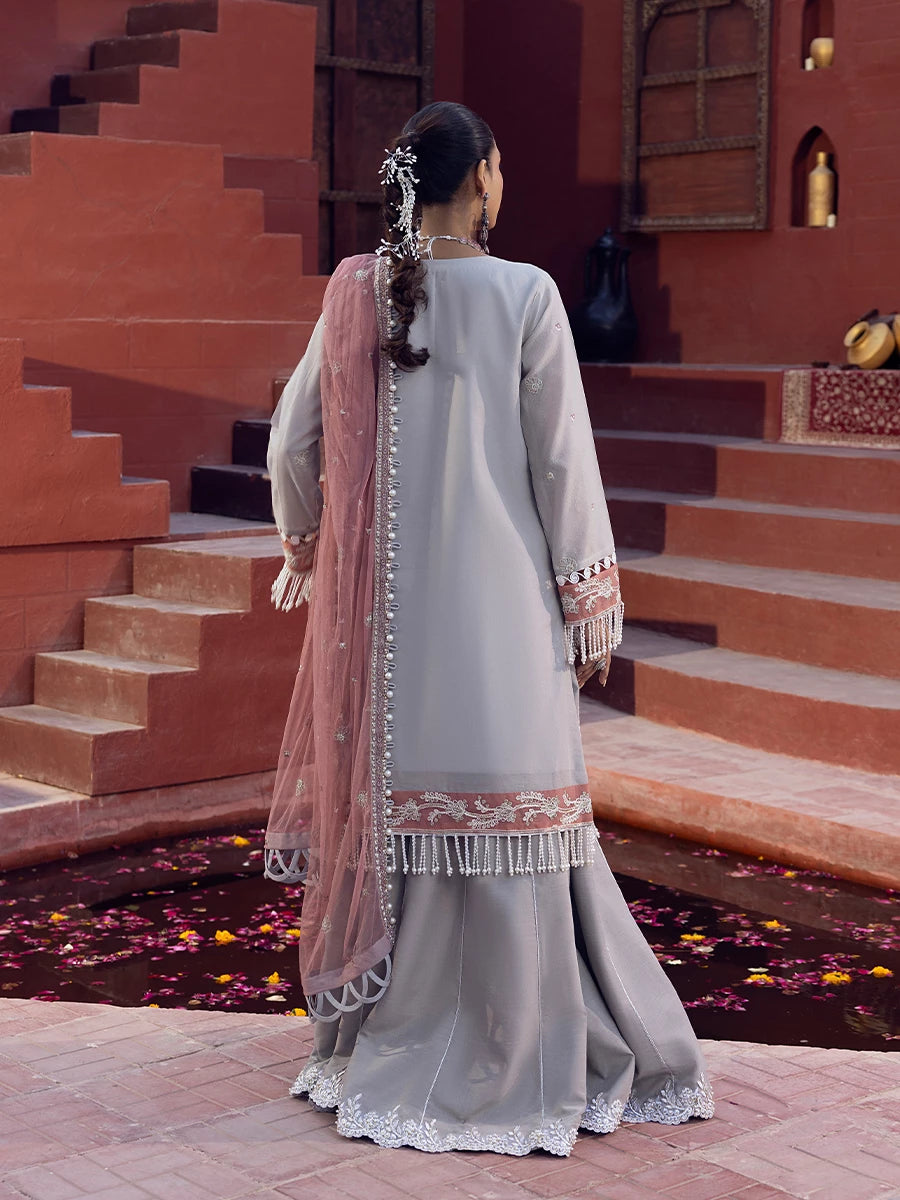 Salitex | Signature Festive Chiffon | SUNW6JI014UT - Official Salitex stockist in UK - Sakeena London