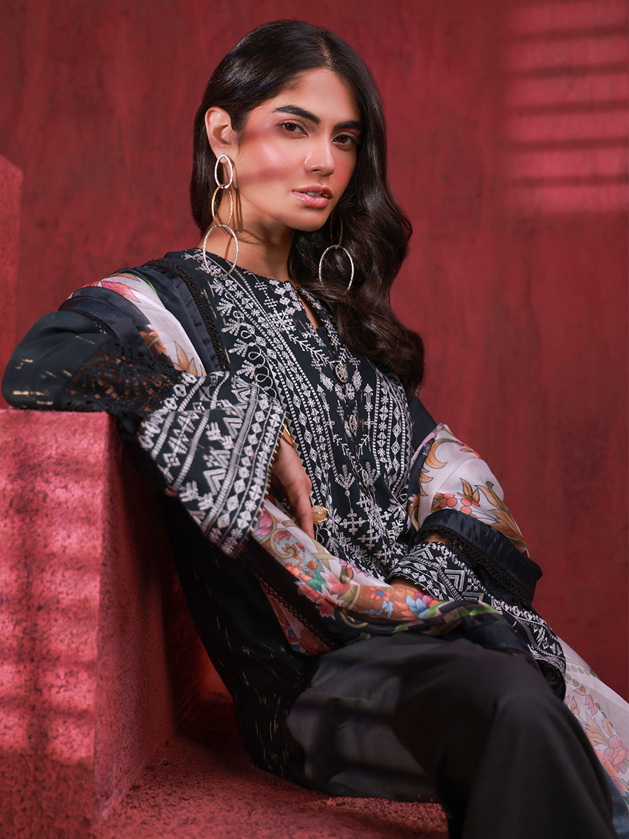 Salitex | Zaria Luxury Lawn | A06 - Official Salitex stockist in UK - Sakeena London