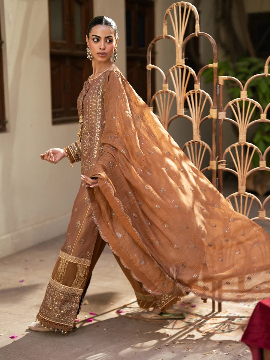 Salitex | Signature Festive Chiffon | SUNW6JI044UT - Official Salitex stockist in UK - Sakeena London