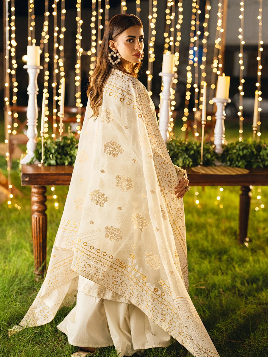 Salitex | Signature Festive Chiffon | UNS25WW006UT - Official Salitex stockist in UK - Sakeena London