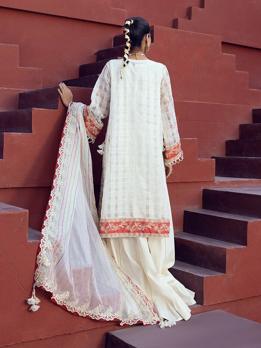 Salitex | Signature Festive Chiffon | SUNW6JI024UT - Official Salitex stockist in UK - Sakeena London