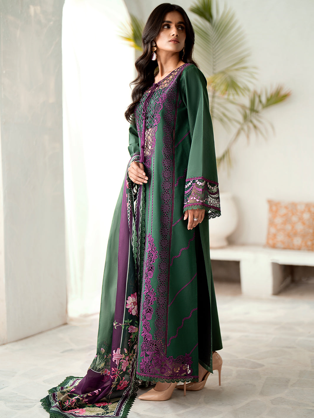 Bin Ilyas | Diara Winter 24 | 308-B - Official Bin Ilyas stockist in UK - Sakeena London