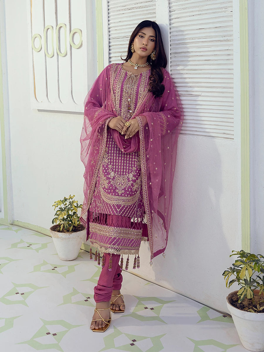 Salitex | Signature Festive Chiffon | SUNW6NO004UT - Official Salitex stockist in UK - Sakeena London